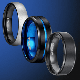 Titanium Rings for Men