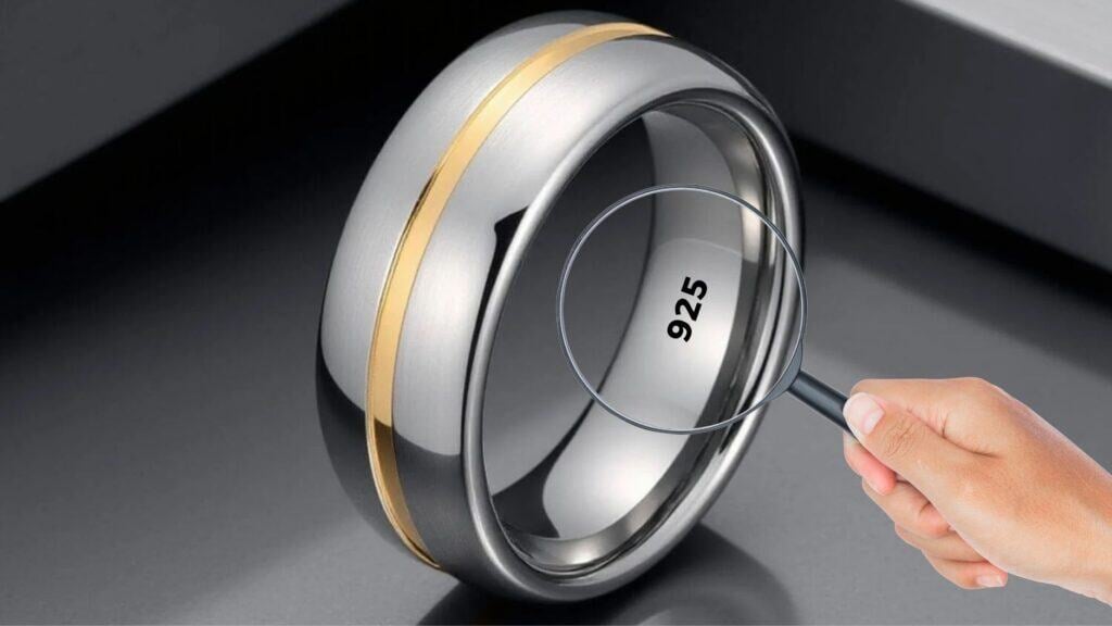 Check for Hallmarks 925 Silver and Sterling Silver