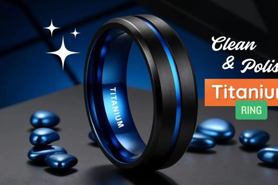 Clean and Polish Titanium Rings