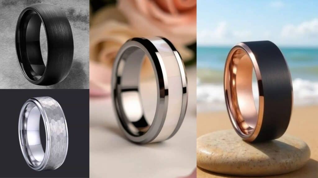 Tungsten Ring Cleaning Different Finishes