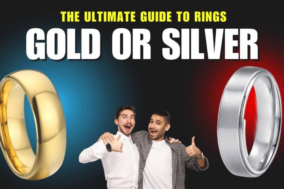 Gold or Silver Rings for Men
