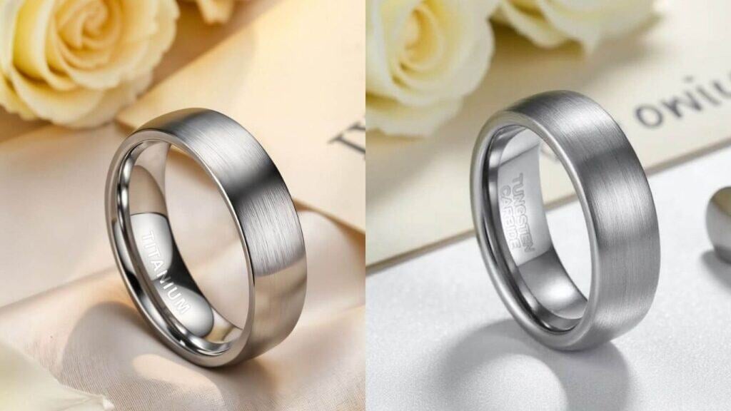 Price Comparison Tungsten Vs Titanium Rings