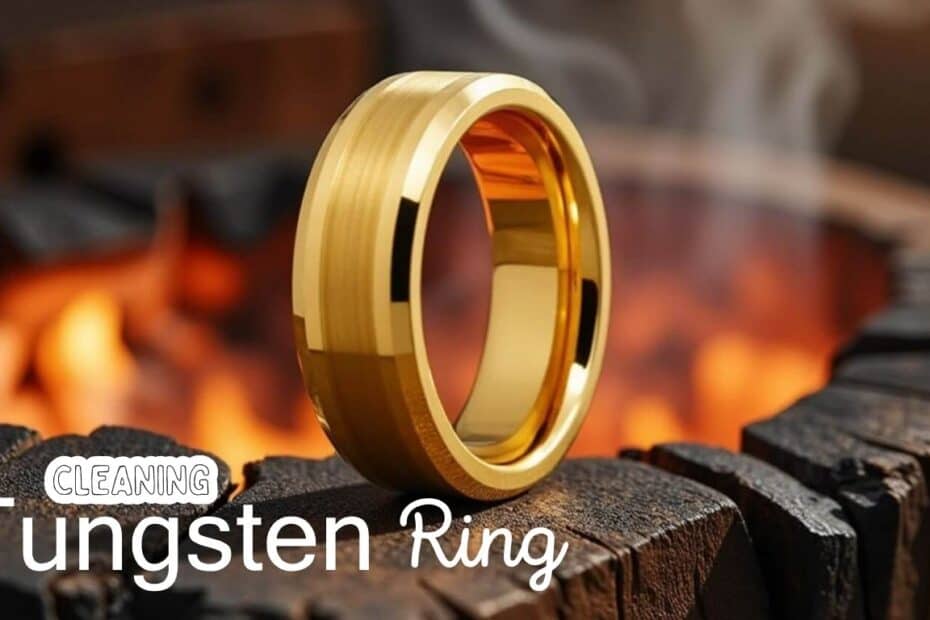 Tungsten Ring Cleaning and Polishing