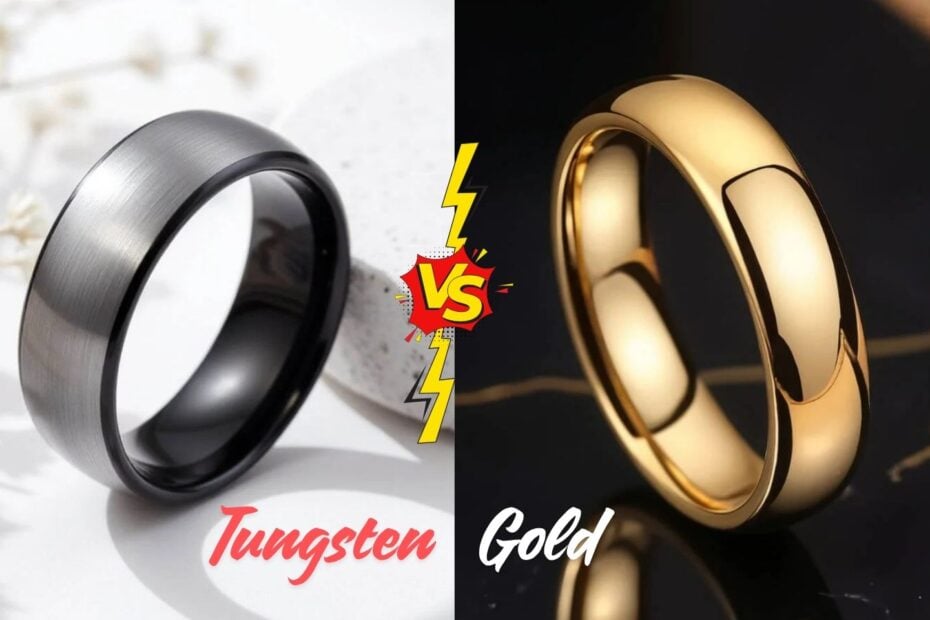 Tungsten vs Gold Wedding Bands Style, Strength & Value