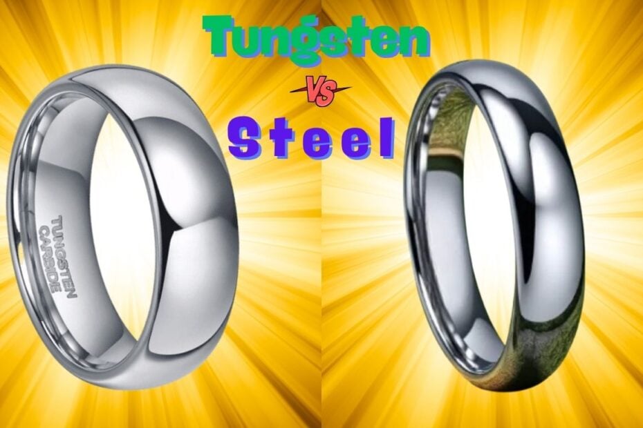 Tungsten vs Steel Rings for Men