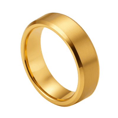 Gold wedding band ring, elegant gold wedding band, wedding ring for men and women, high-quality gold wedding ring, classic gold band, wedding jewellery, men's and women's wedding ring, wedding band in gold, luxury wedding ring, wedding ring with a modern design.