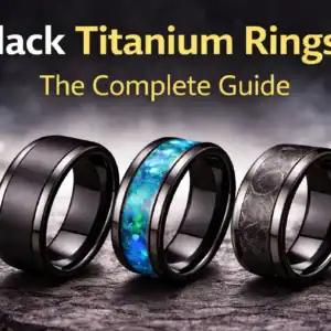 Black Titanium Rings
