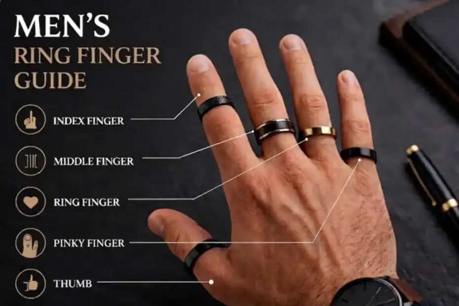 Men's Ring Finger Guide: Which Finger for Which Ring?