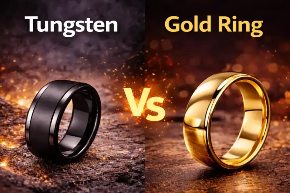 Tungsten vs Gold Ring: The Honest Comparison