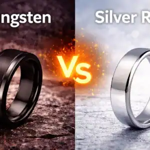 Tungsten vs Silver Ring
