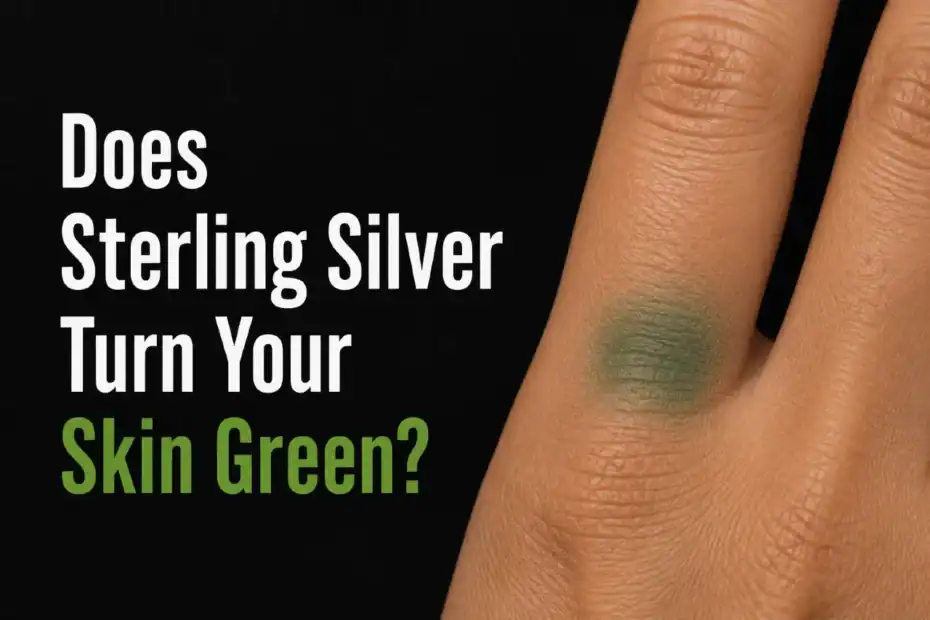 Does Sterling Silver Turn Your Skin Green?