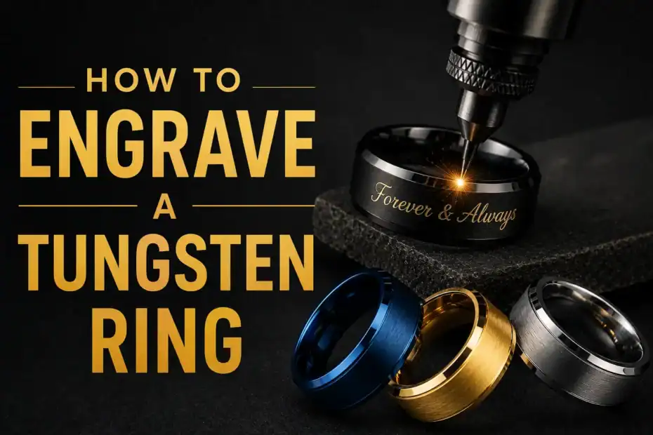 How to Engrave a Tungsten Ring