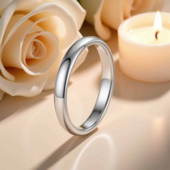 Mans Wedding Band / Engagement Ring - Tungsten